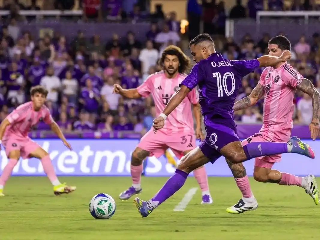 Martín Ojeda brilló en la goleada de Orlando contra el Inter Miami