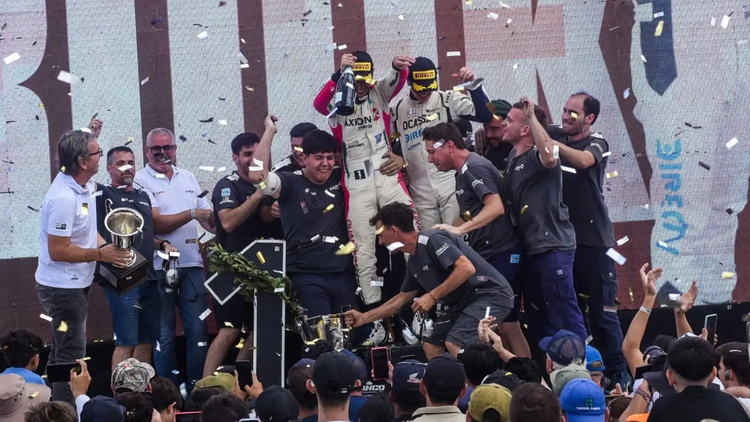 Tiago Pernía fue el campeón de la Copa Rookie