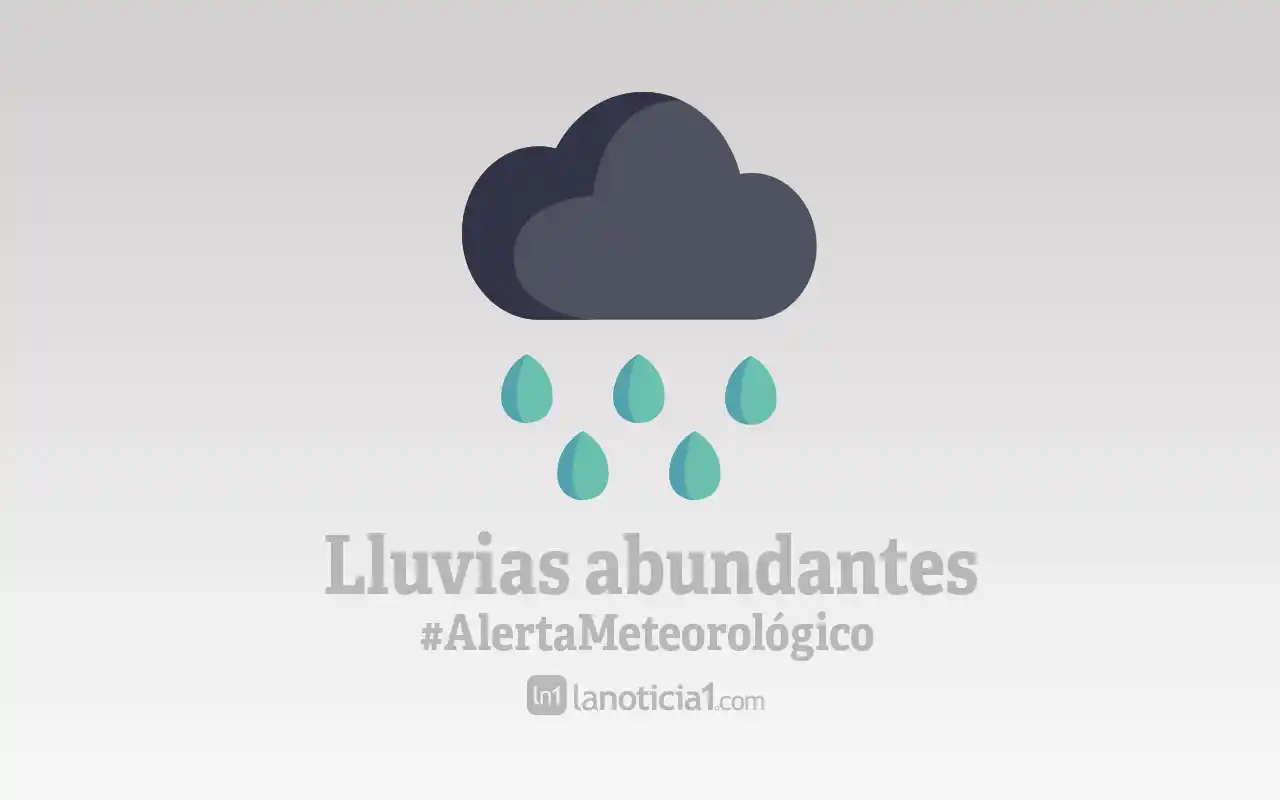 Alerta meteorológico por tormentas fuertes y por abundantes precipitaciones