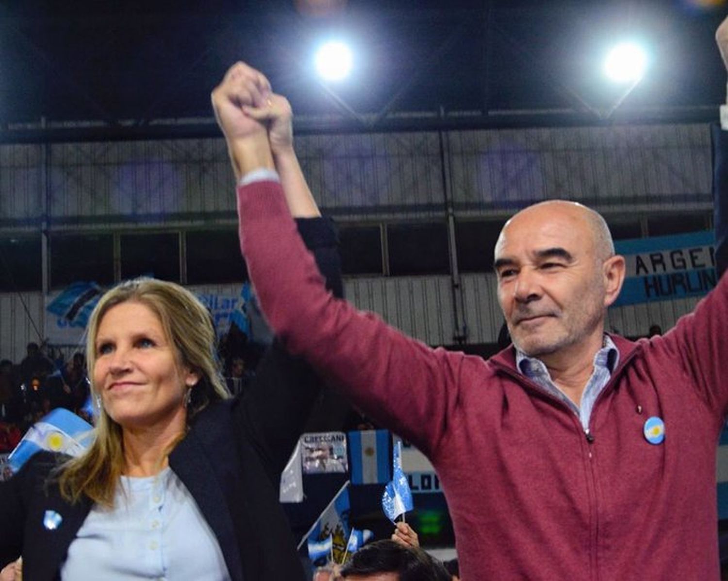 Cynthia Hotton, vice de Gómez Centurión, desafía a Magario con un cierre de campaña en La Matanza
