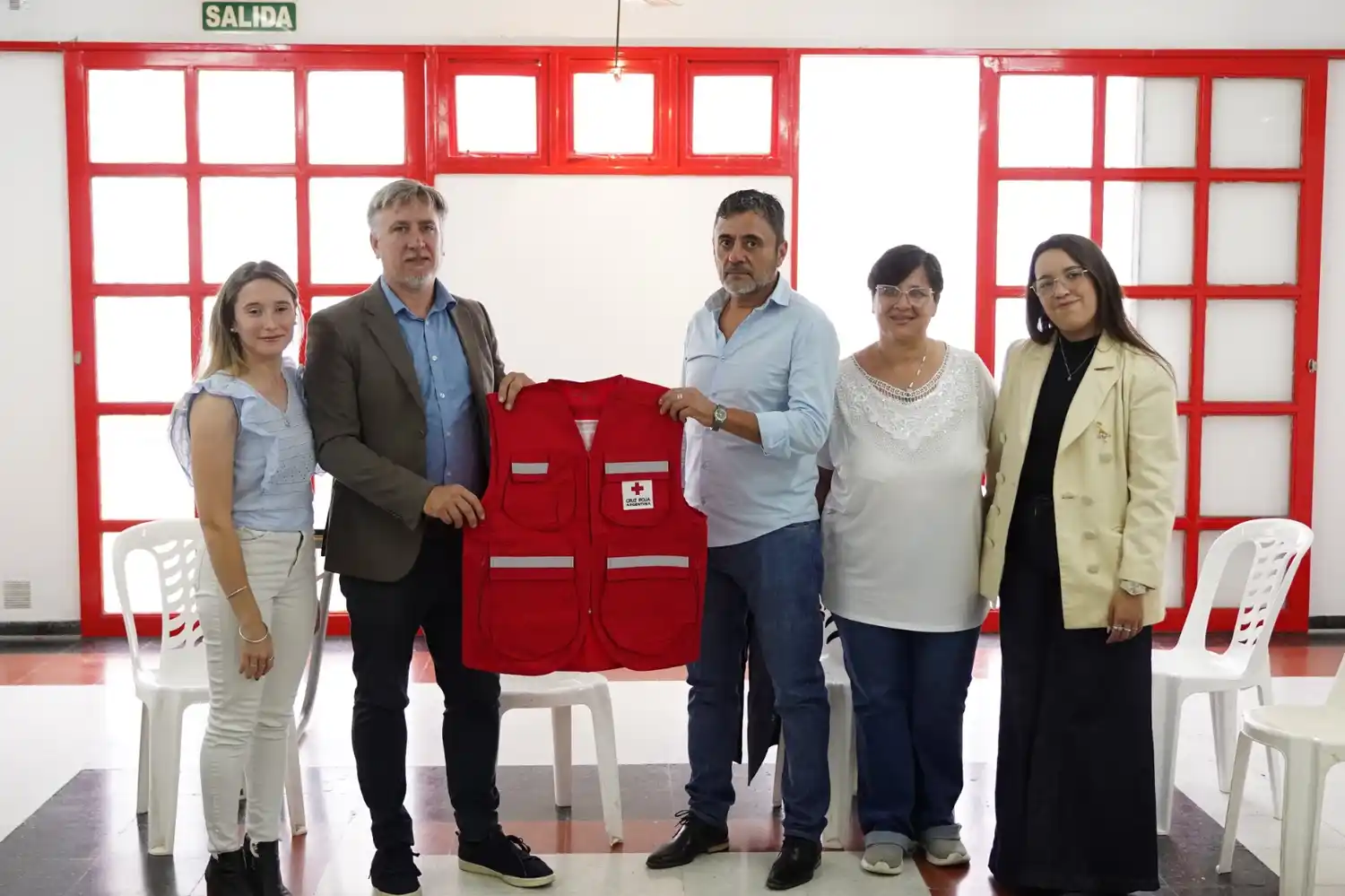 Se presentó la nueva comisión de la Cruz Roja filial San Francisco.