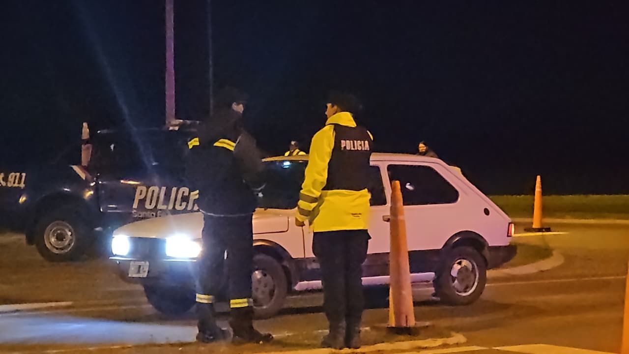 Gran operativo de alcoholemia en rutas provinciales 13 y 80S para reforzar la seguridad