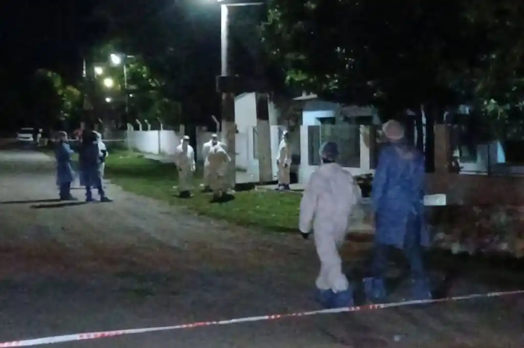 Los equipos interdisciplinarios del ECIF y la policía trabajaron en conjunto.