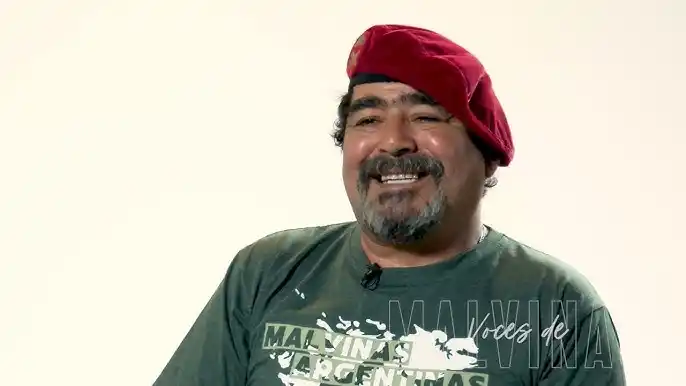 Ramón Robles veterano Malvinas