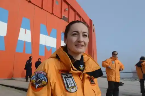 Una santafesina en la Base Marambio