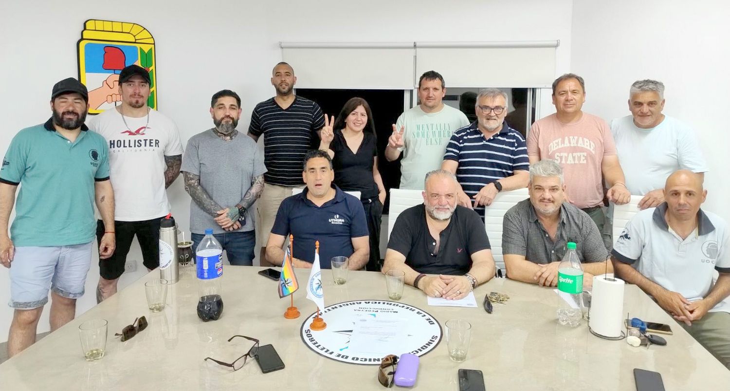 Reunión. Se realizó el viernes en el Sindicato de Fleteros