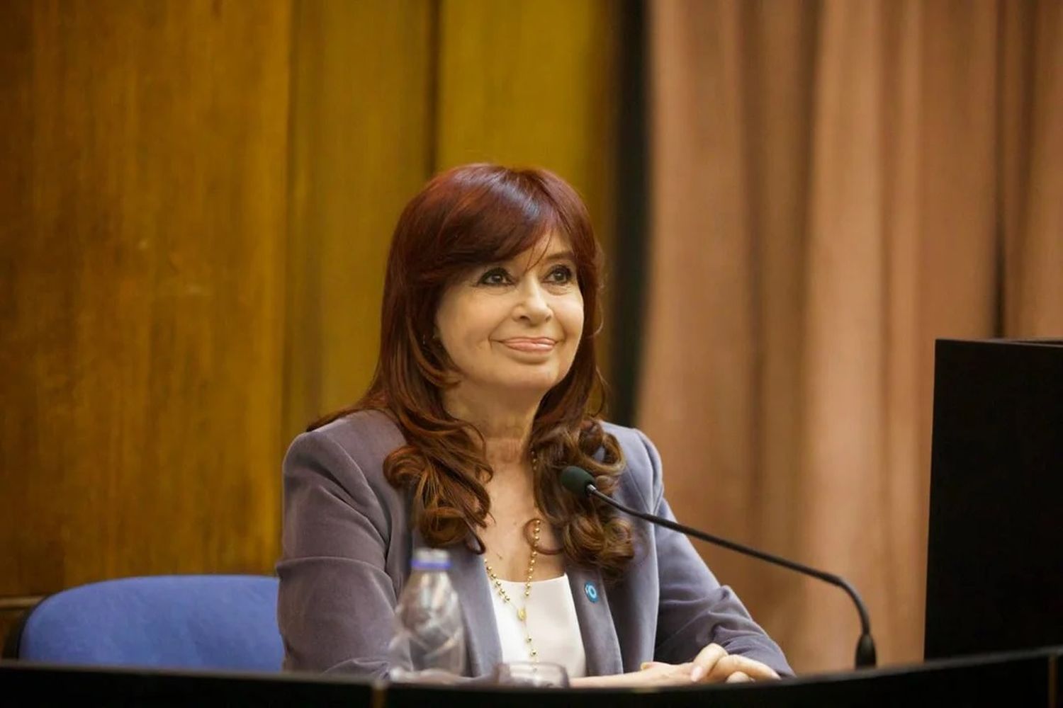 La expresidenta Cristina Kirchner