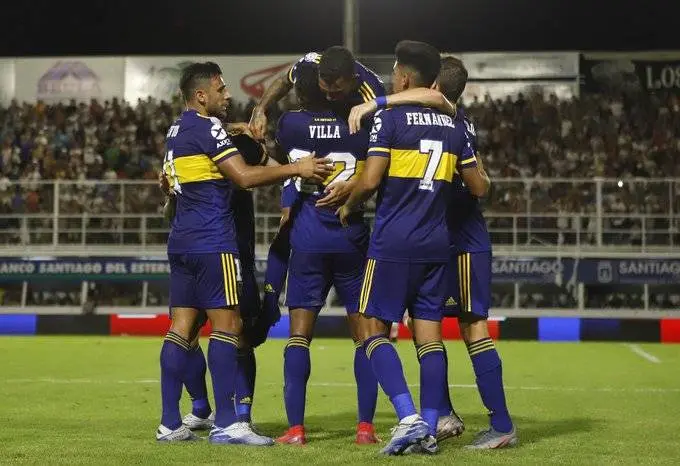 Boca goleó a Central Córdoba y no le pierde pisada a River