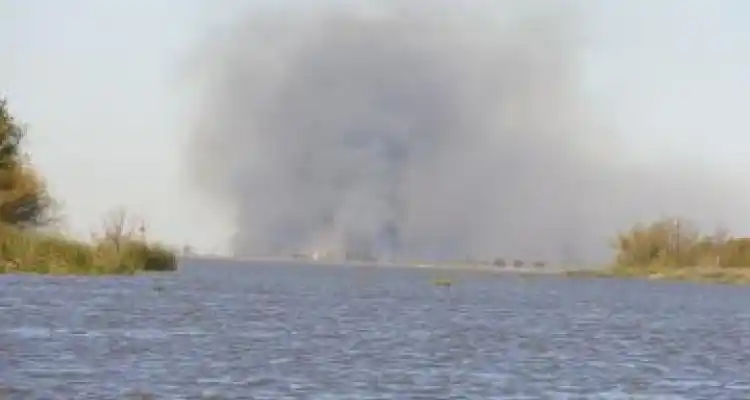 Advierten sobre el retorno de los incendios en la zona de islas