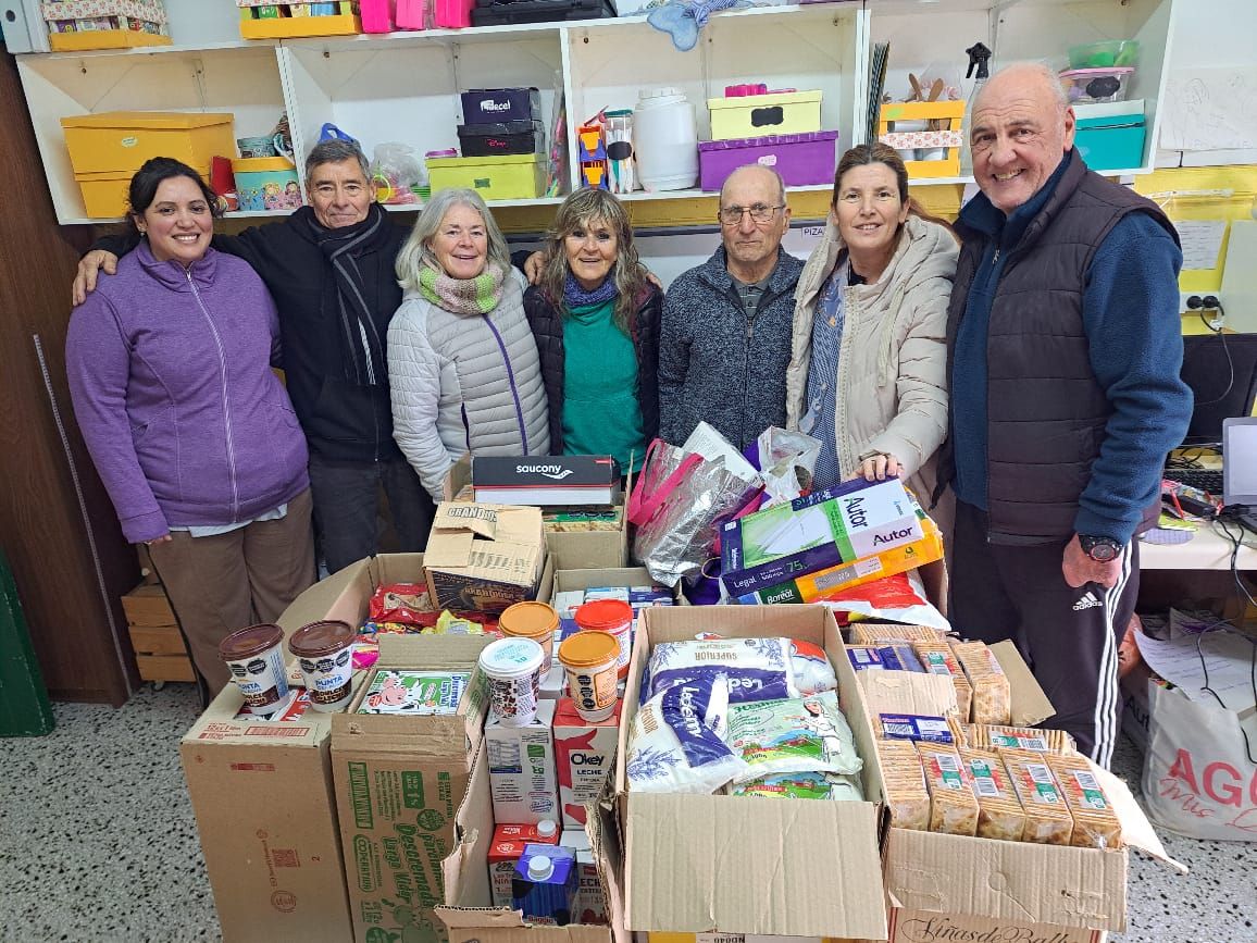 Los Bicisolidarios entregaron nuevas donaciones