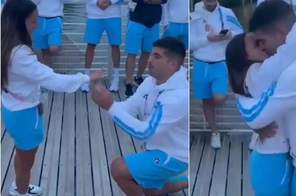 Los integrandes de Los Gladiadores (Handball) y Las Leonas (Hockey) se comprometieron a orillas del Río Sena. (Video y Foto ESPN)