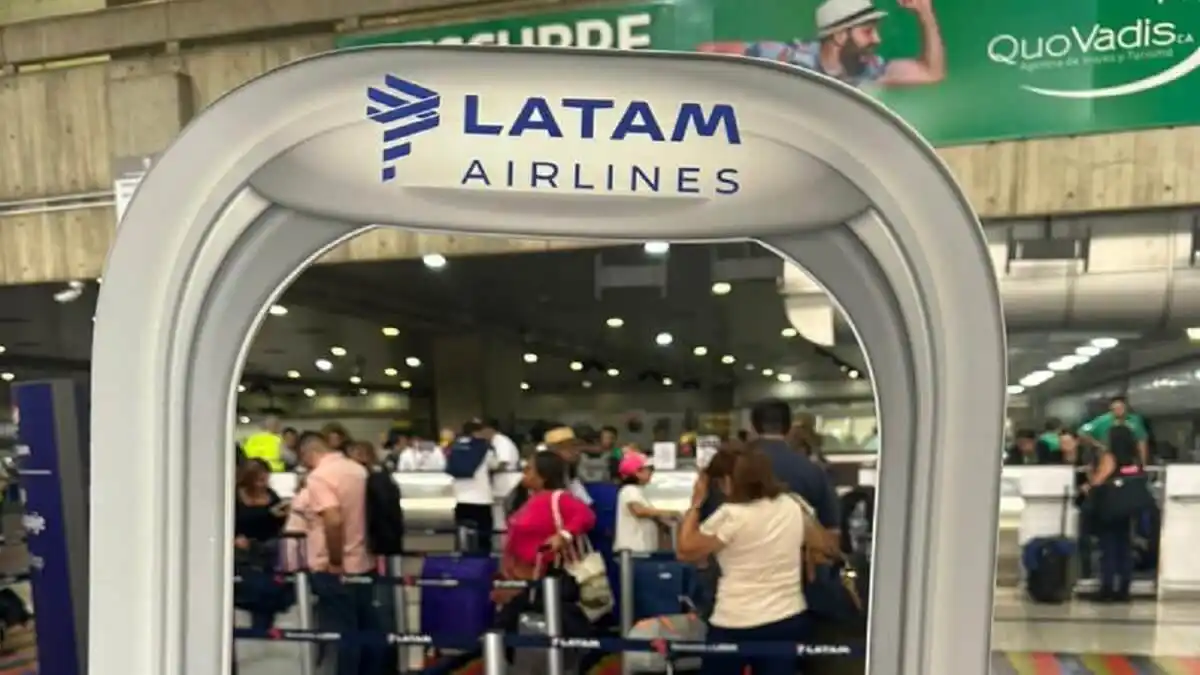 ¡ES UN HECHO! Latam regresó a Venezuela con vuelo entre Lima y Caracas