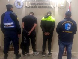 De película: persecución y choque en pleno centro de Urdinarrain