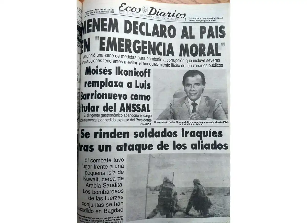 Viernes 25 de enero de 1991