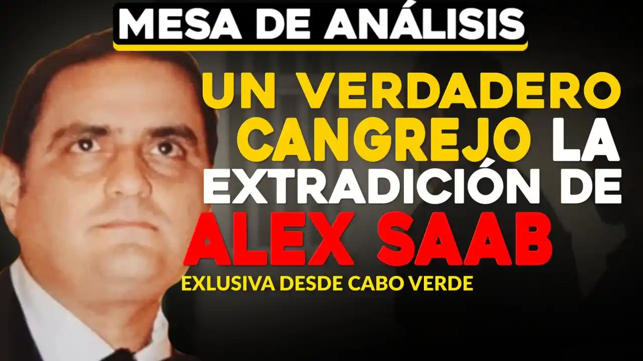 Un verdadero CANGREJO la extradición de Alex Saab