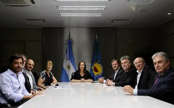 Vidal recibió a Stolbizer junto a dirigentes del GEN