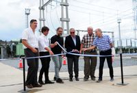 En su homenaje, la Usina inauguró la estación que potencia la matriz energética