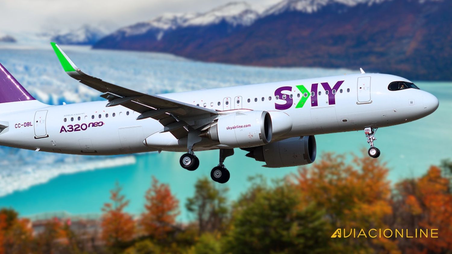 SKY Airline se prepara para empezar a volar a El Calafate