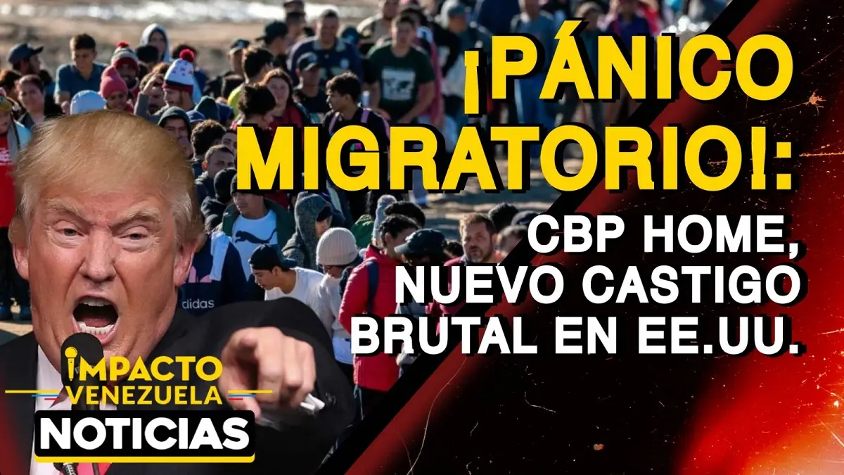 ¡PÁNICO MIGRATORIO! CBP HOME, nuevo castigo brutal en EE. UU. – VIDEO