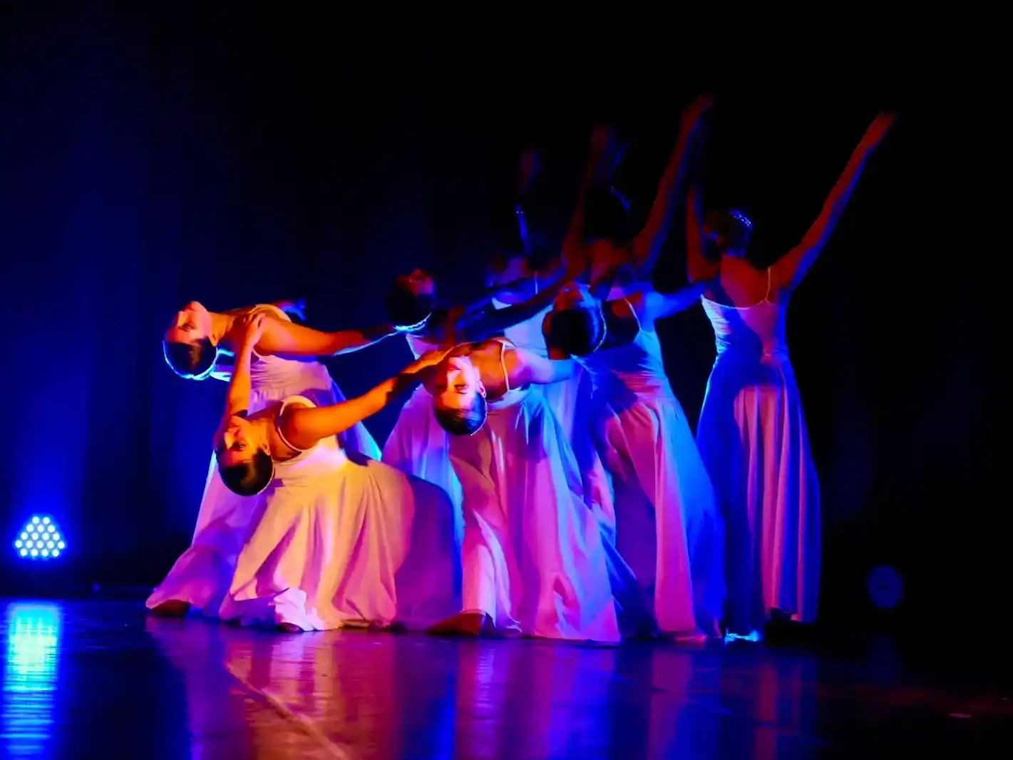 Gran puesta en escena de las integrantes del Ballet.