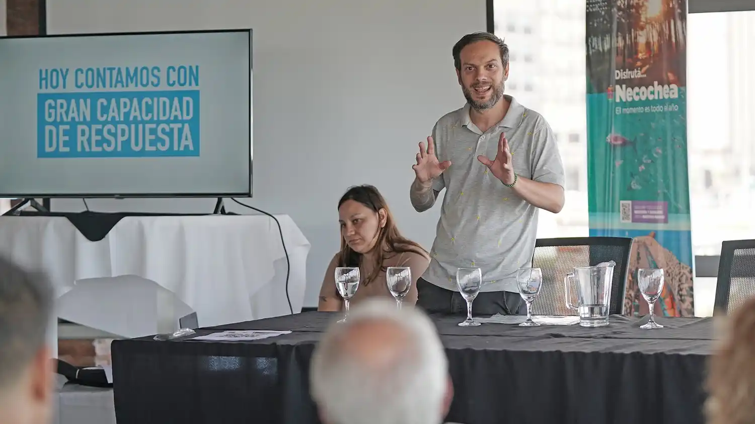 Facundo Croci. Uno de los capacitadores de Ojos en Alerta