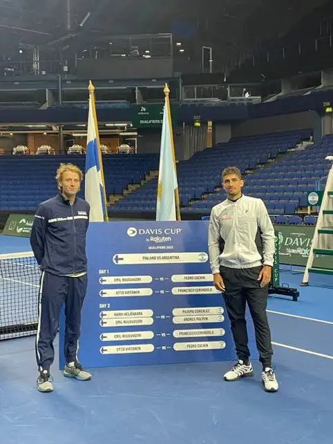 Ruusuvuori y Cachín serán protagonistas del primer punto.