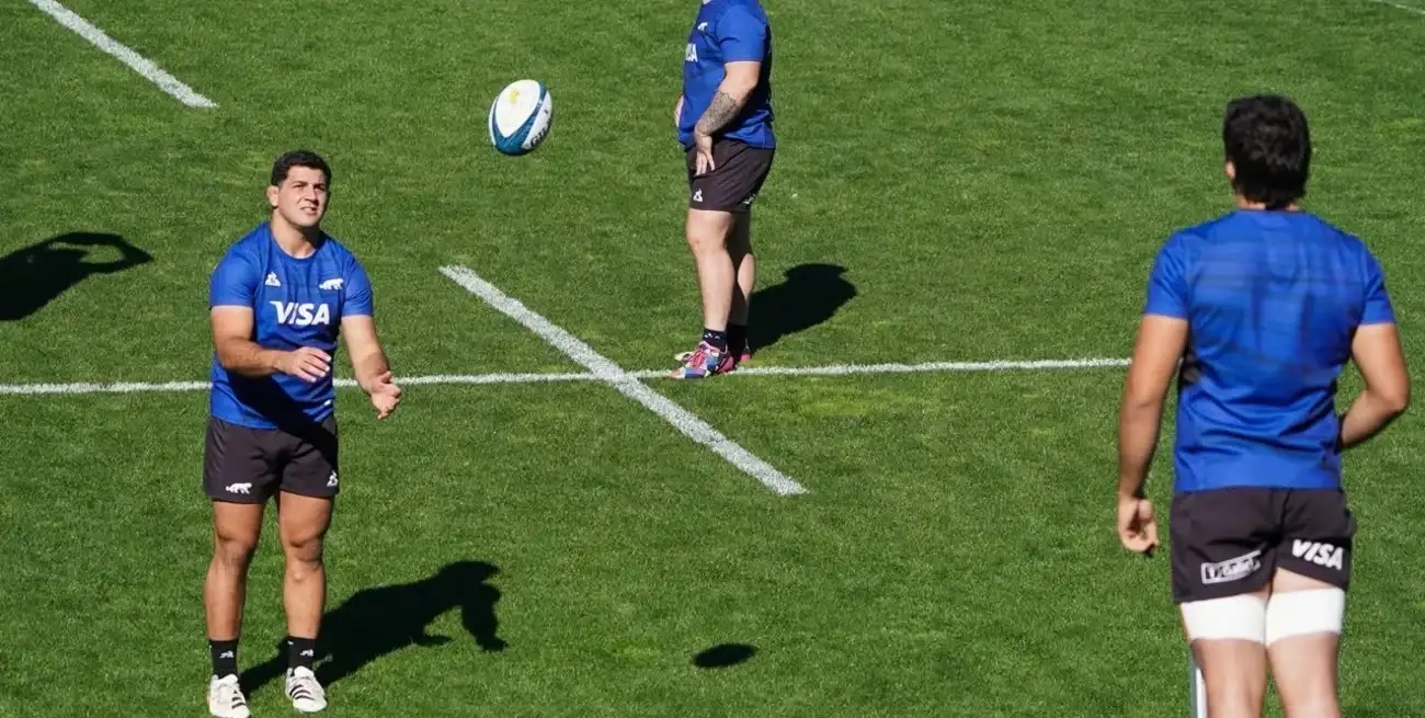 Los Pumas realizarin el Captain Run en el "José Amalfitani". Crédito: Fernando Nicola