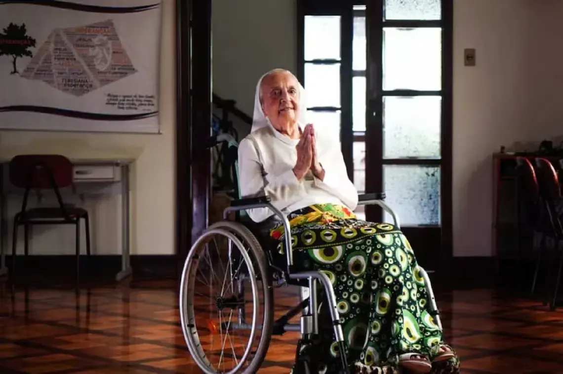Inah Canabarro Lucas, había recibido la bendición del papa Francisco.