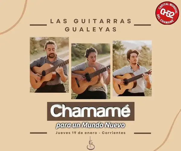 Las Guitarras Gualeyas estarán en Corrientes