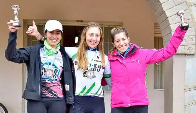 Campeona en circuito de rural bike