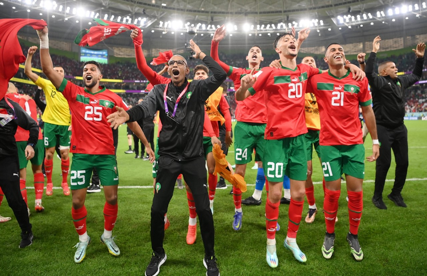 Marruecos venció a Portugal y clasifica a una selección africana, por primera vez, a una semifinal de un Mundial