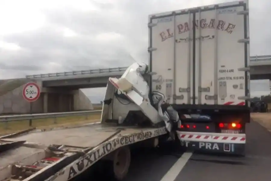 Fuerte accidente de tránsito en Ruta Nacional 34