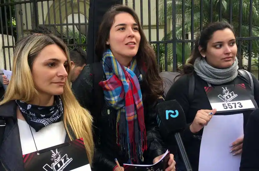 Todo por un sueño: miles de rosarinos quieren ser parte de La Voz Argentina