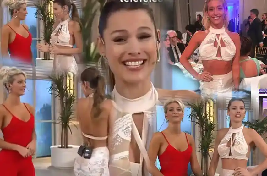 Tras las críticas en los Martín Fierro, Pampita usó el vestido de Sol Pérez