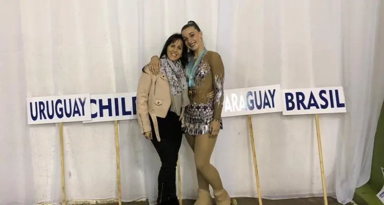 Serena Muñóz cerró su participación en la Copa Sudamericana con dos nuevas medallas