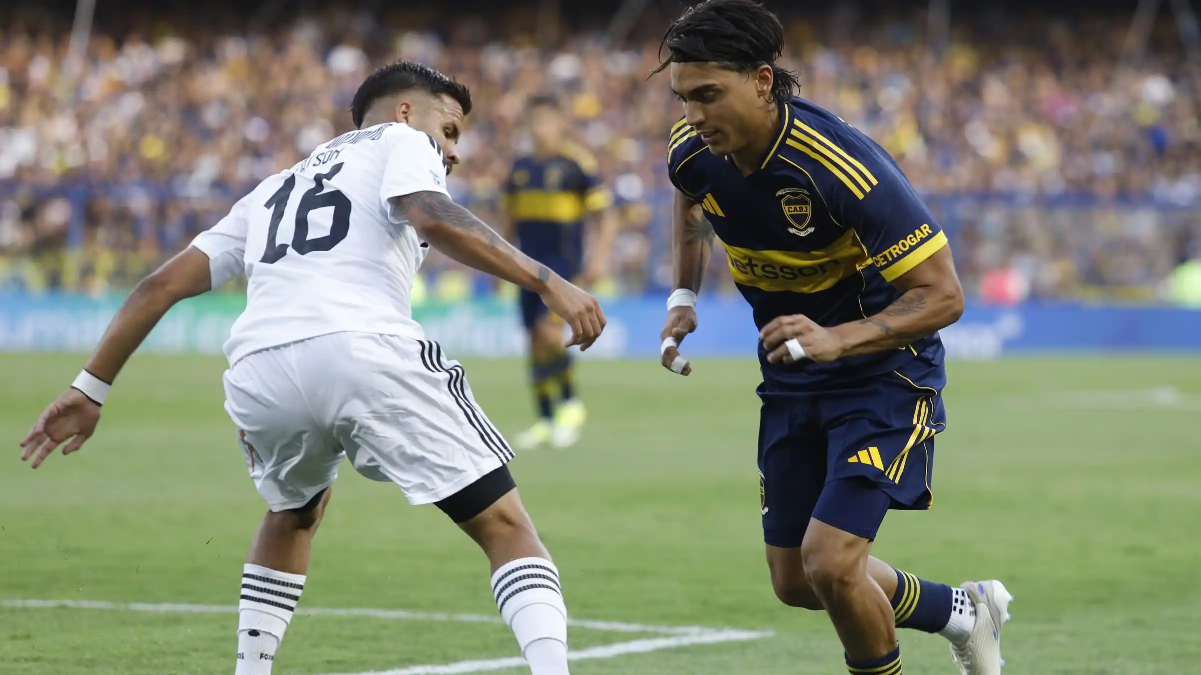 Exequiel Zeballos, una de las figuras de Boca.