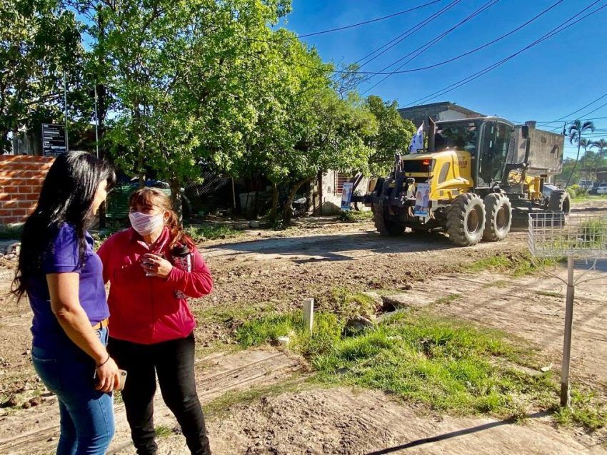 Trabajos de recuperación de calles en el San Miguel