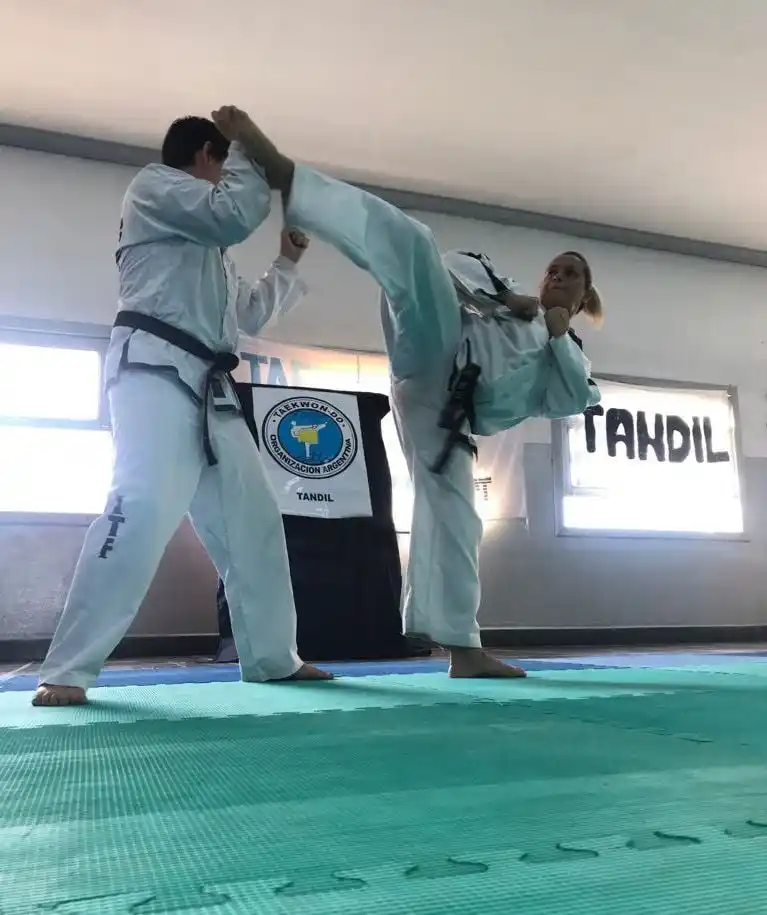 Mercedes Scavuzzo y el crecimiento del taekwondo en Tandil