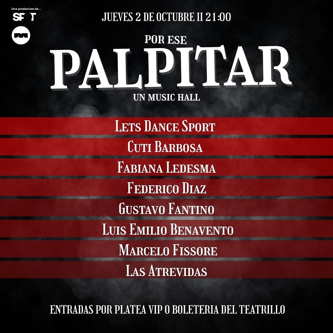 Por ese palpitar