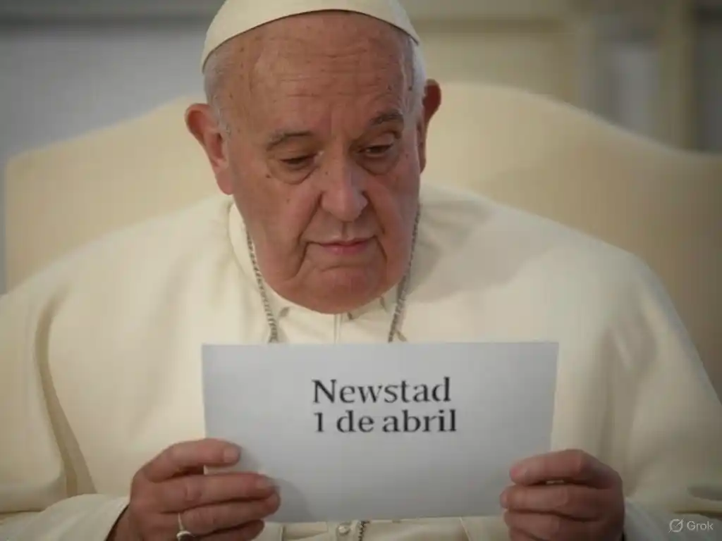 Santoral. Francisco, leyendo el Santoral del 1 de abril.