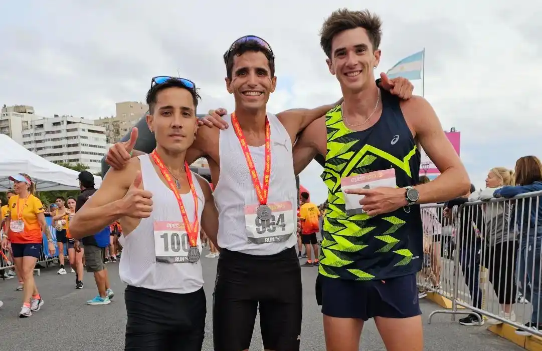 Podio Masculino - 10K Open Sports Verano