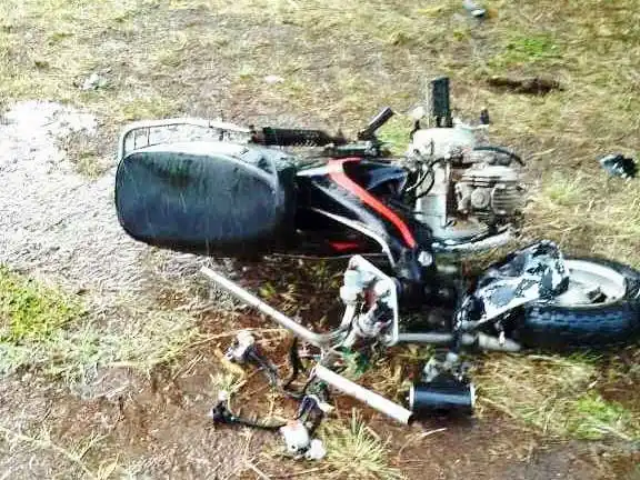 Un motociclista falleció en un
choque en la ruta provincial 1