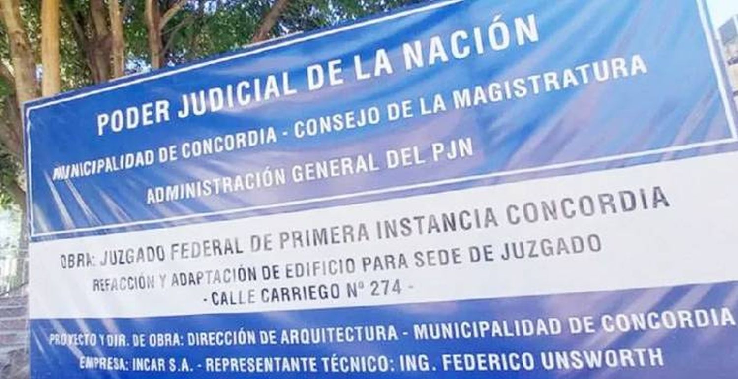 Se confirmó la creación del Juzgado Federal de Concordia