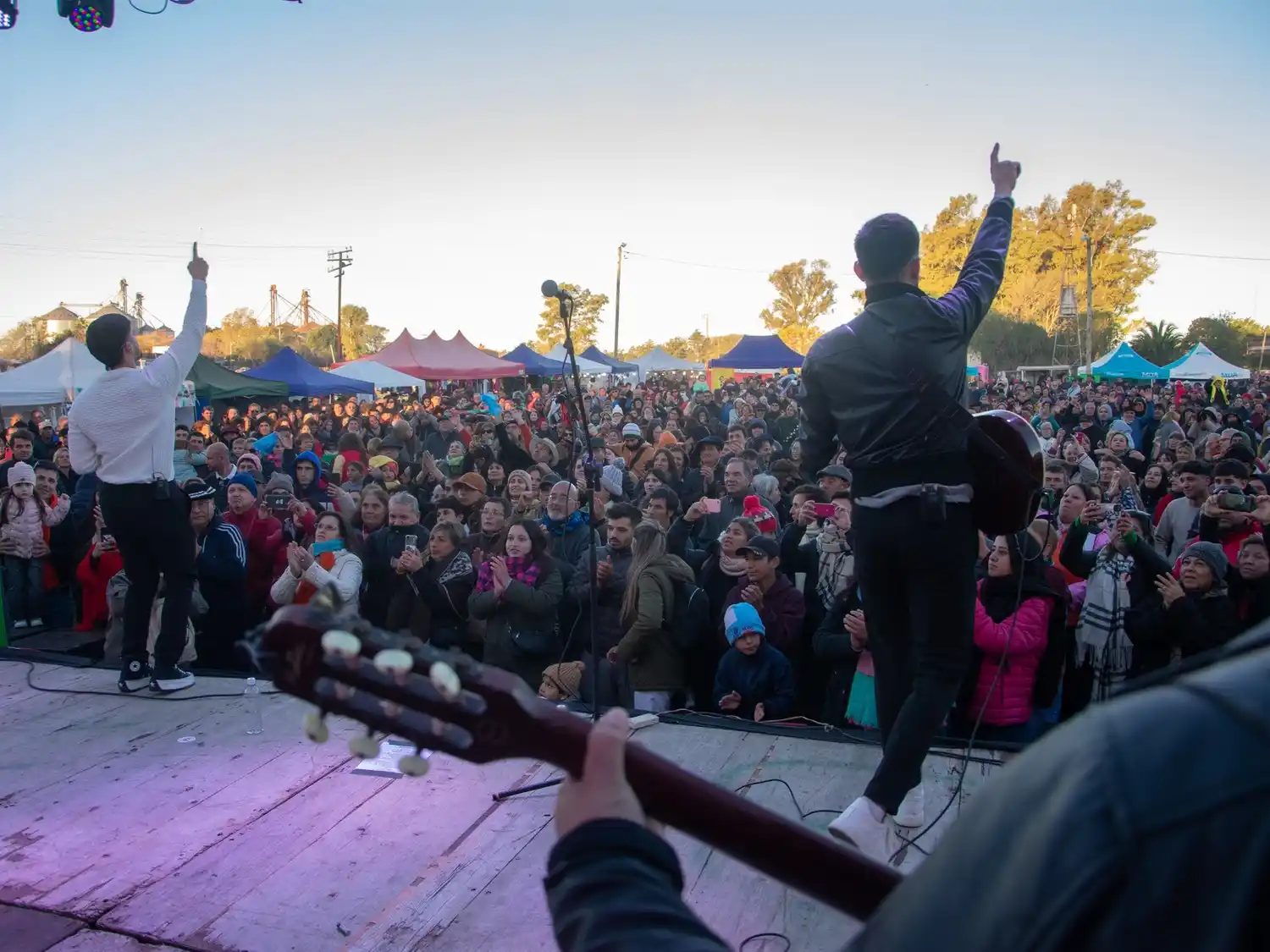El cierre de la velada estará a cargo de la reconocida banda de cumbia.