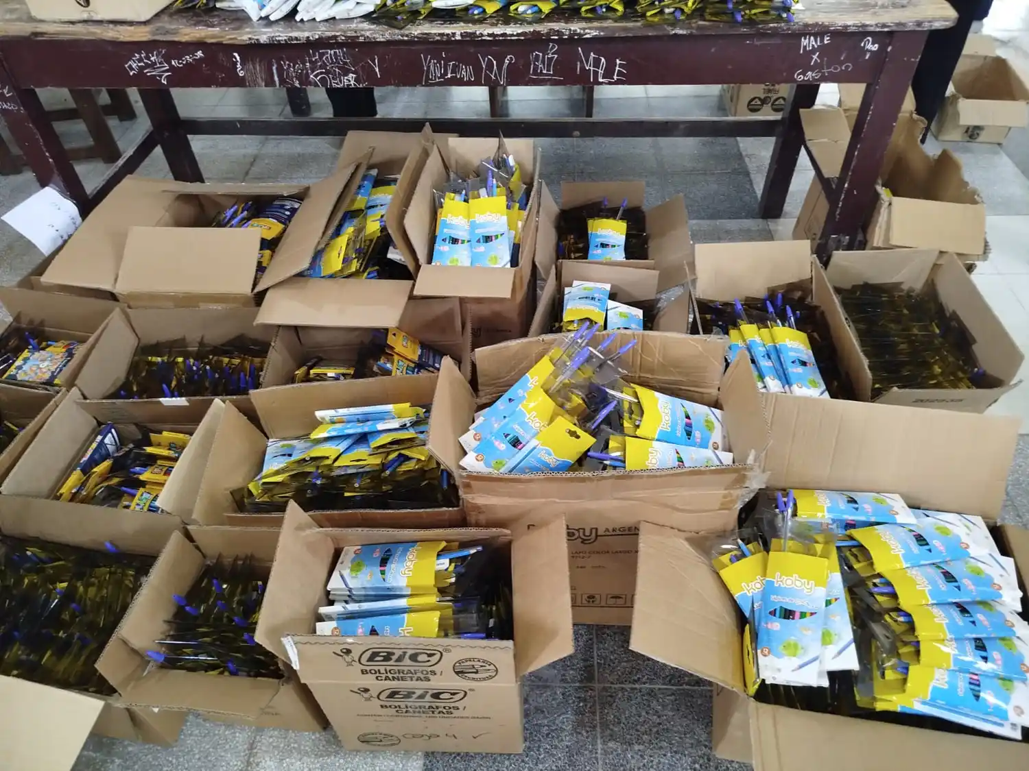 Entregaron kits escolares en el oeste formoseño