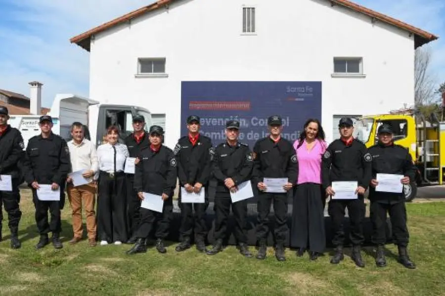 Nación y Provincia certificaron a 150 bomberos zapadores como brigadistas forestales