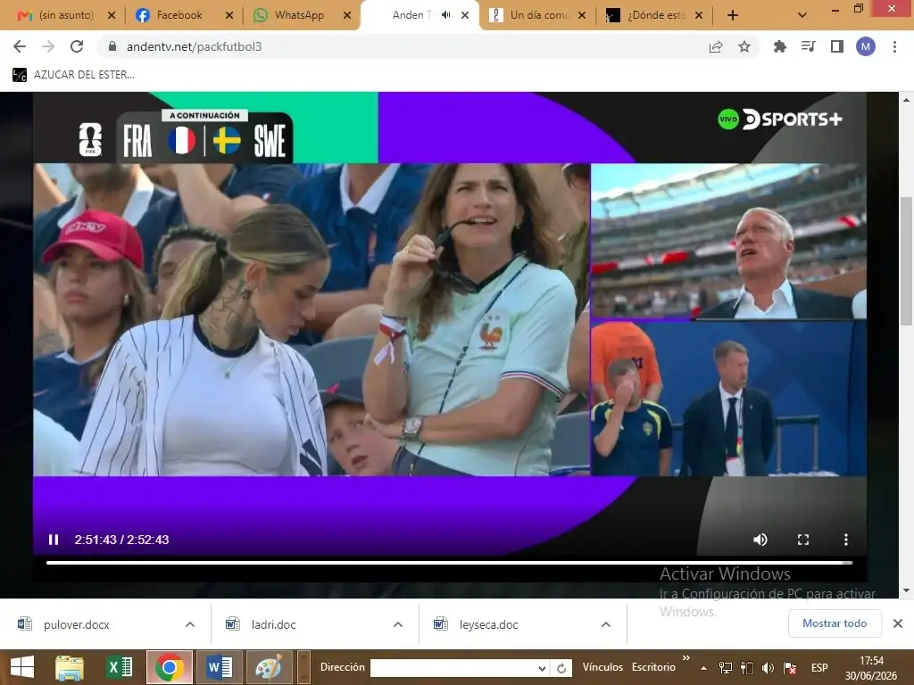 Angustia en la previa de Francia