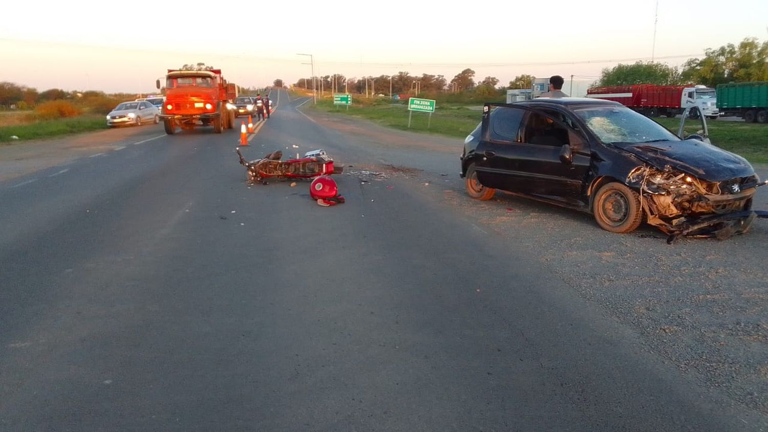 Accidente en ruta 12