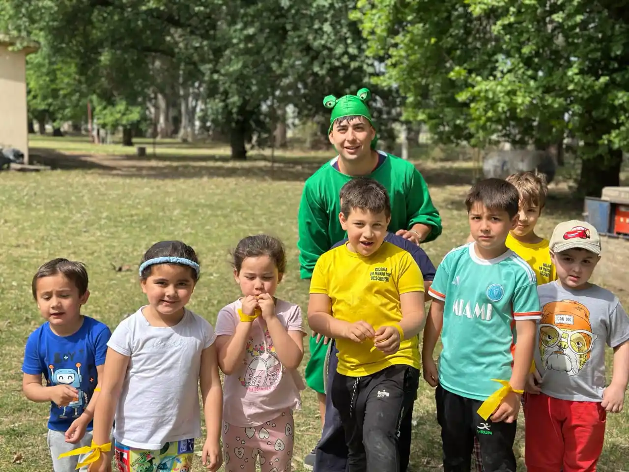 Integrantes de la colonia de invierno.