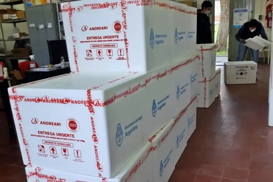 Llegaron casi 60 mil vacunas a la provincia y se sumaron dos nuevas marcas al Plan Rector